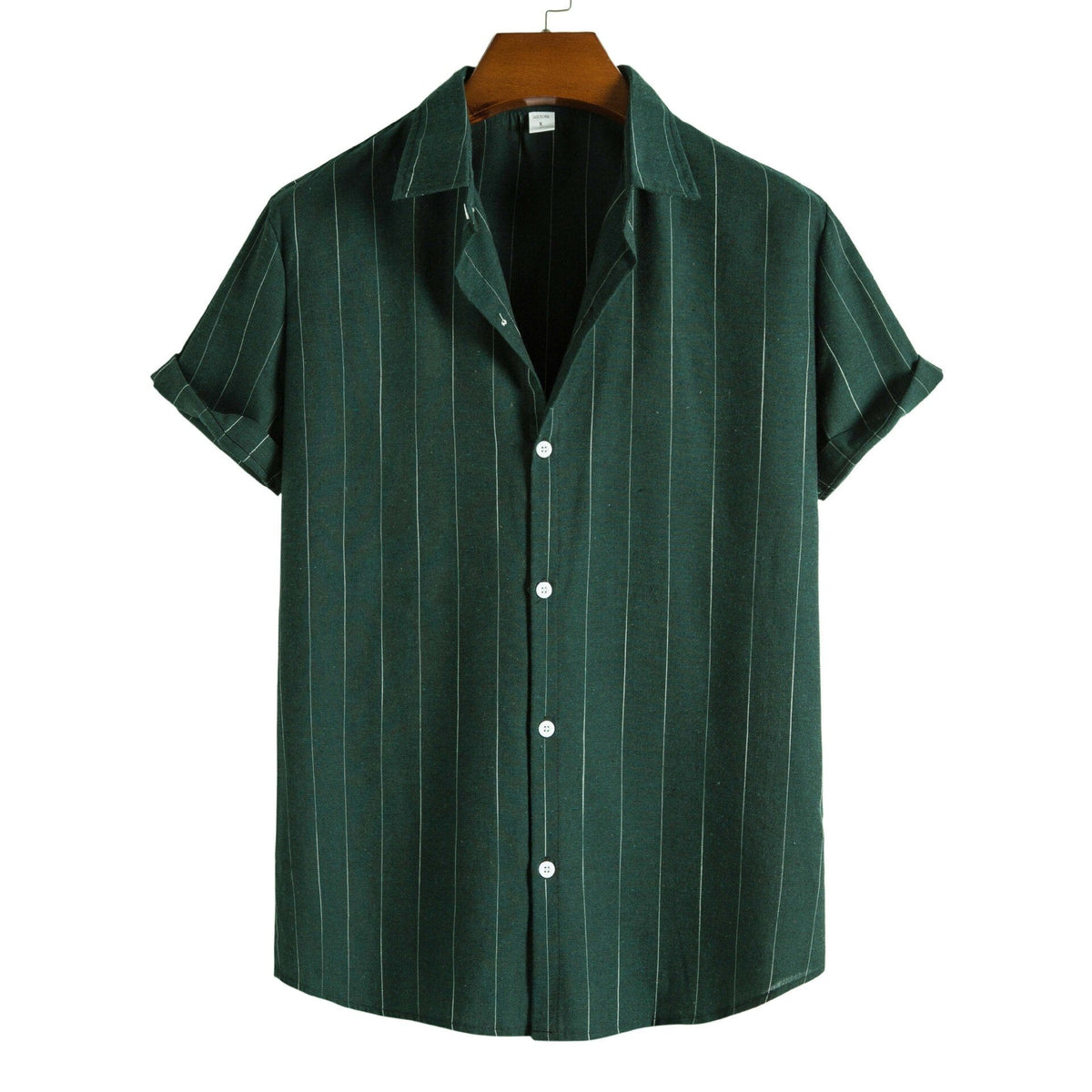 Camisa Manga Curta Romenzi Mare RZ587 confeccionada em tecido leve e respirável, com design sofisticado que garante frescor, conforto e estilo casual.