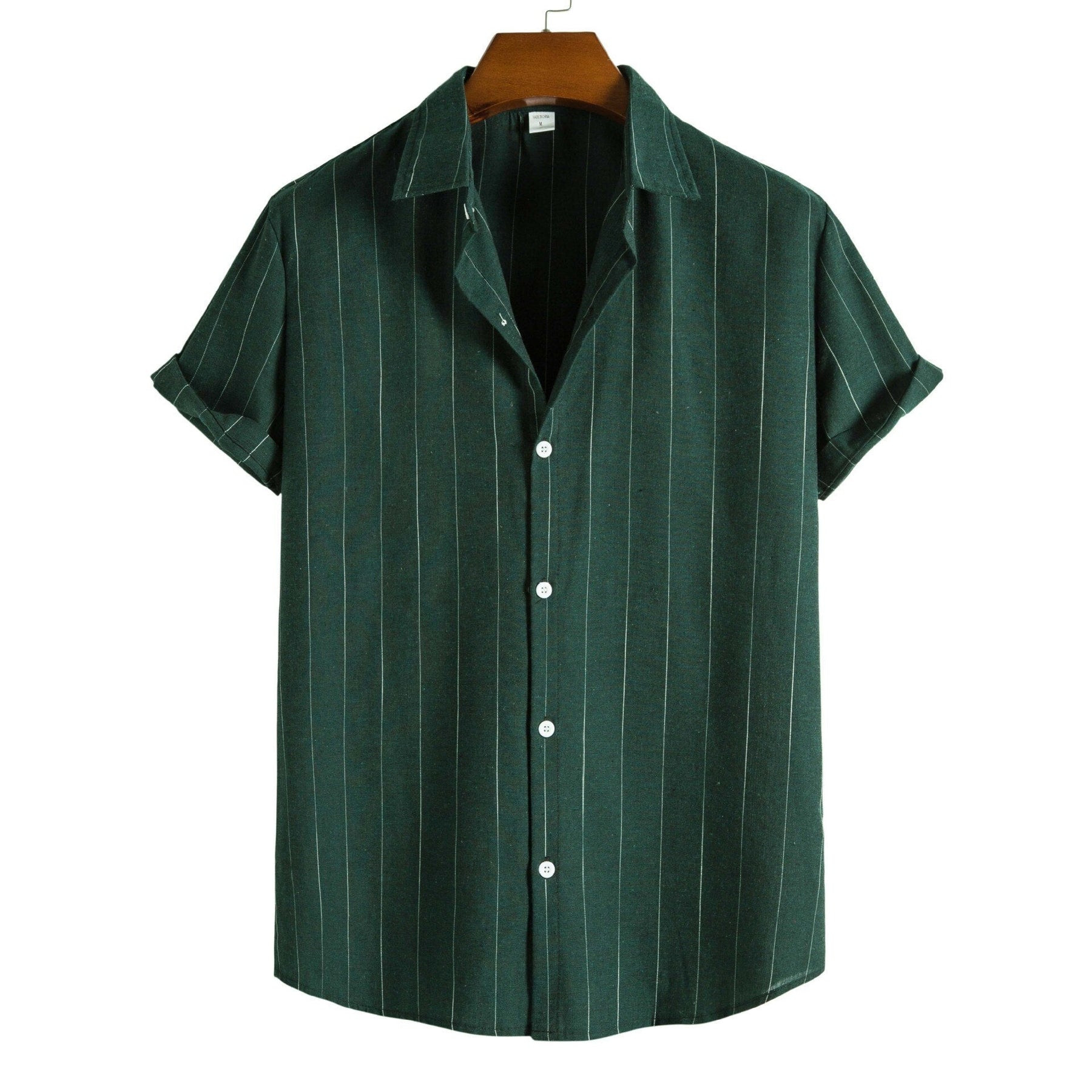 Camisa Manga Curta Romenzi Mare RZ587 confeccionada em tecido leve e respirável, com design sofisticado que garante frescor, conforto e estilo casual.
