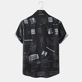 Camisa Manga Curta Romenzi Nation RZ589 feita em tecido leve e respirável, com caimento sofisticado que une frescor, conforto e estilo casual elegante.