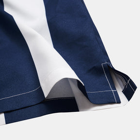 Camisa Manga Curta Romenzi Ocean RZ590 feita em tecido leve, com caimento sofisticado que garante frescor, elegância e versatilidade em ocasiões casuais.