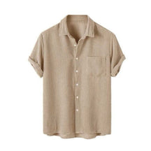 Camisa Romenzi Sardenha em linho premium, ideal para sofisticação e conforto. Tecido leve e elegante, perfeito para looks clássicos em dias frescos.