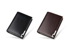 Carteira Masculina Couro Neil Romenzi RZ490 em couro PU, design compacto, sofisticado e ideal para o homem moderno que valoriza praticidade.