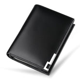 Carteira Masculina Couro Neil Romenzi RZ490 em couro PU, design compacto, sofisticado e ideal para o homem moderno que valoriza praticidade.