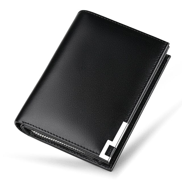 Carteira Masculina Couro Neil Romenzi RZ490 em couro PU, design compacto, sofisticado e ideal para o homem moderno que valoriza praticidade.