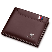 Carteira Masculina Romenzi William Polo RZ489 com couro legítimo, RFID, design elegante e compartimentos para cartões, CNH e documentos pessoais.