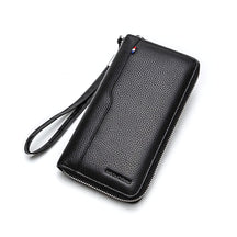 Carteira Masculina Safepocket Romenzi RZ488 com RFID, couro legítimo e design porta-passaporte para cartões, CNH e documentos essenciais.