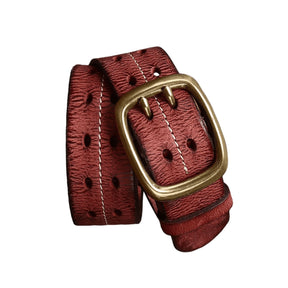 Cinto Masculino de Couro Artesanal Romenzi RZ458 feito à mão com couro legítimo, ideal para looks sofisticados e duráveis.