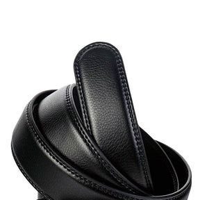 Cinto Masculino de Couro Romenzi Jaguar RZ474 em couro legítimo e acabamento sofisticado. Complementa visuais sociais com elegância e presença.