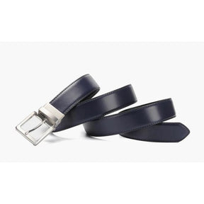 Cinto Social Masculino Couro Romenzi Noir RZ463 com acabamento premium e estilo clássico para looks sofisticados e duradouros.