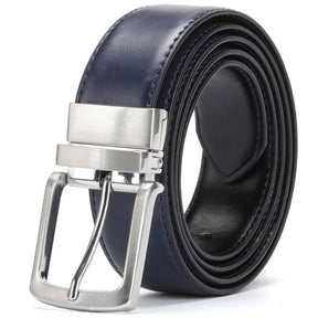 Cinto Social Masculino Couro Romenzi Noir RZ463 com acabamento premium e estilo clássico para looks sofisticados e duradouros.