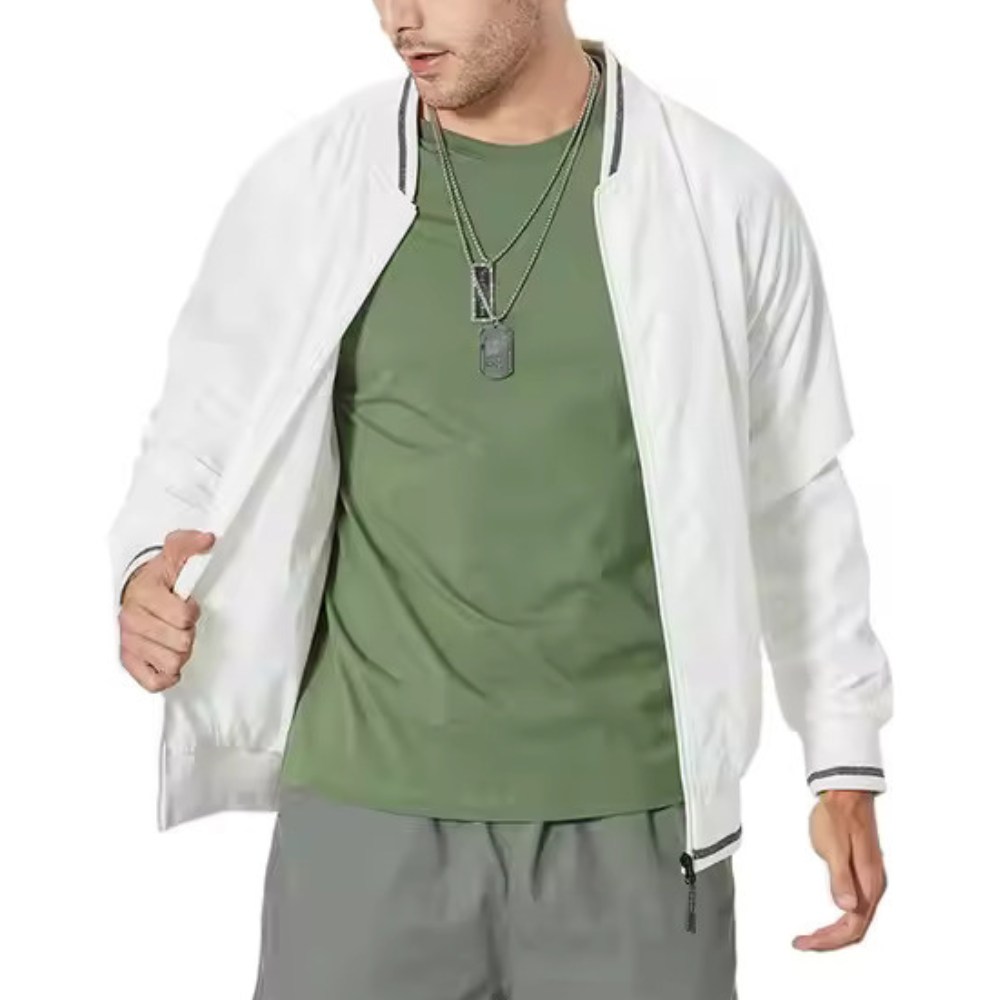 Jaqueta Casual Masculina Hunter Romenzi RZ167 destacando design versátil, conforto e elegância.
