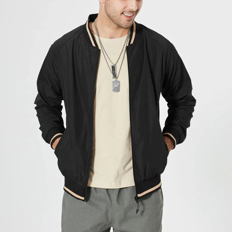 Jaqueta Casual Masculina Hunter Romenzi RZ167 destacando design versátil, conforto e elegância.