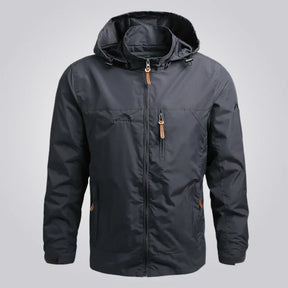 Jaqueta Corta Vento Impermeável Romenzi RZ040, tecido resistente, design ergonômico e proteção contra vento e chuva. Ideal para aventuras ao ar livre.
