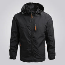 Jaqueta Corta Vento Impermeável Romenzi RZ040, tecido resistente, design ergonômico e proteção contra vento e chuva. Ideal para aventuras ao ar livre.