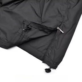 Jaqueta Corta Vento Masculina Aero Romenzi RZ236, impermeável e refletiva, design moderno e proteção climática.
