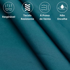 Jaqueta Corta Vento Masculina Aero Romenzi RZ236, impermeável e refletiva, design moderno e proteção climática.
