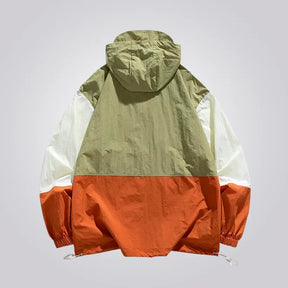 Jaqueta Corta Vento Masculina Romenzi RZ237, design funcional, proteção contra chuva e vento para atividades ao ar livre.