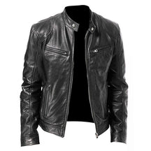 Jaqueta de Couro Masculina Racer Romenzi RZ163, design moderno, conforto e sofisticação em couro premium.