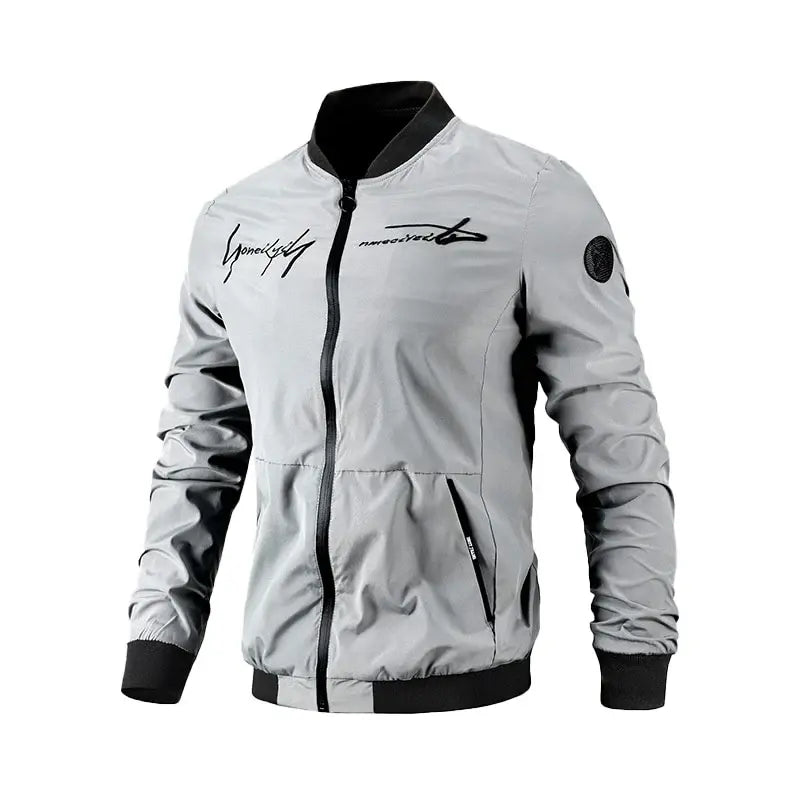 Jaqueta Impermeável Masculina Elegante Romenzi RZ156, com tecido premium, impermeável e design sofisticado para estilo e conforto.
