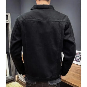 Jaqueta Jeans Masculina Romenzi Casual RZ232, design moderno, elegância e conforto com excelente isolamento térmico.