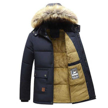 Jaqueta Masculina Bear Romenzi RZ192 em tecido acolchoado, elegante e resistente, com zíper durável.