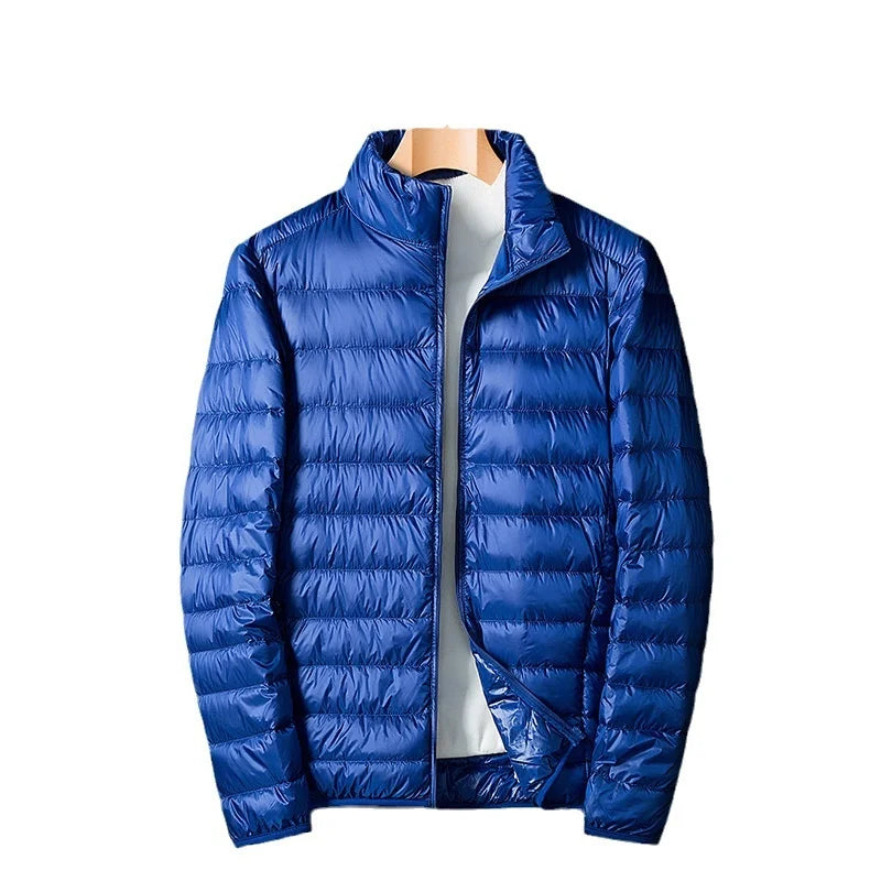 Jaqueta Masculina Bobojaco Puffed Romenzi RZ196, confortável, resistente, e ideal para os dias frios e ocasiões elegantes.