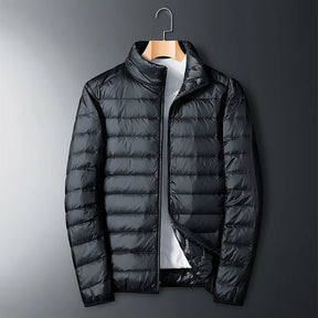 Jaqueta Masculina Bobojaco Puffed Romenzi RZ196, confortável, resistente, e ideal para os dias frios e ocasiões elegantes.