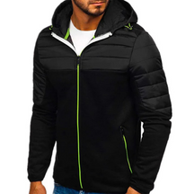 Jaqueta Masculina Casual Basic Romenzi RZ221 com forro acolchoado, design versátil e zíper durável. Elegância e proteção contra o frio para o homem moderno.