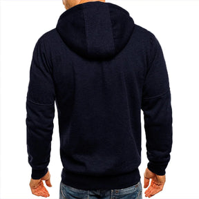 Jaqueta Masculina Casual Moderna Romenzi RZ193 em tecido resistente e design moderno, perfeita para dias frios.