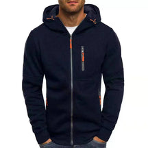 Jaqueta Masculina Casual Moderna Romenzi RZ193 em tecido resistente e design moderno, perfeita para dias frios.