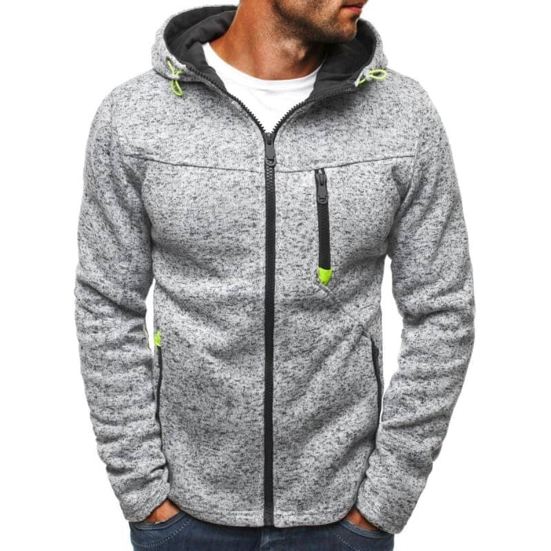 Jaqueta Masculina Casual Moderna Romenzi RZ193 em tecido resistente e design moderno, perfeita para dias frios.