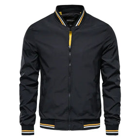 Jaqueta Masculina Casual Romenzi RZ146 com design moderno, caimento refinado e tecido resistente, ideal para conforto e estilo em qualquer ocasião.