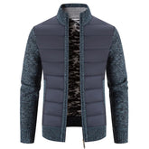Jaqueta Masculina Forrada de Lã Romenzi RZ186 com isolamento térmico, design resistente e estilo sofisticado.