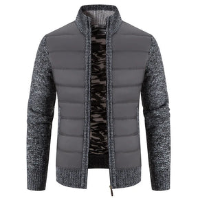 Jaqueta Masculina Forrada de Lã Romenzi RZ186 com isolamento térmico, design resistente e estilo sofisticado.