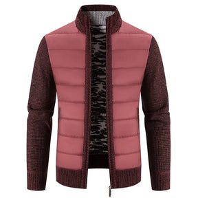 Jaqueta Masculina Forrada de Lã Romenzi RZ186 com isolamento térmico, design resistente e estilo sofisticado.