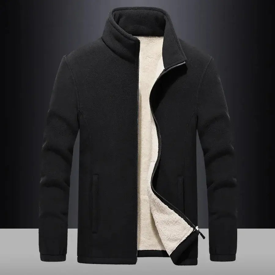 Jaqueta Masculina Forrada Freezing Romenzi RZ218 com forro acolchoado, ajuste confortável e zíper durável, ideal para aquecimento e estilo em dias frios.