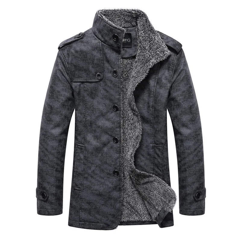 Jaqueta Masculina Forrada Holmes Romenzi RZ038 com materiais de alta qualidade e design elegante