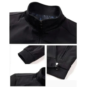 Jaqueta Masculina Germany Romenzi RZ171 com design moderno, proteção térmica e tecido resistente, ideal para o homem elegante e versátil.