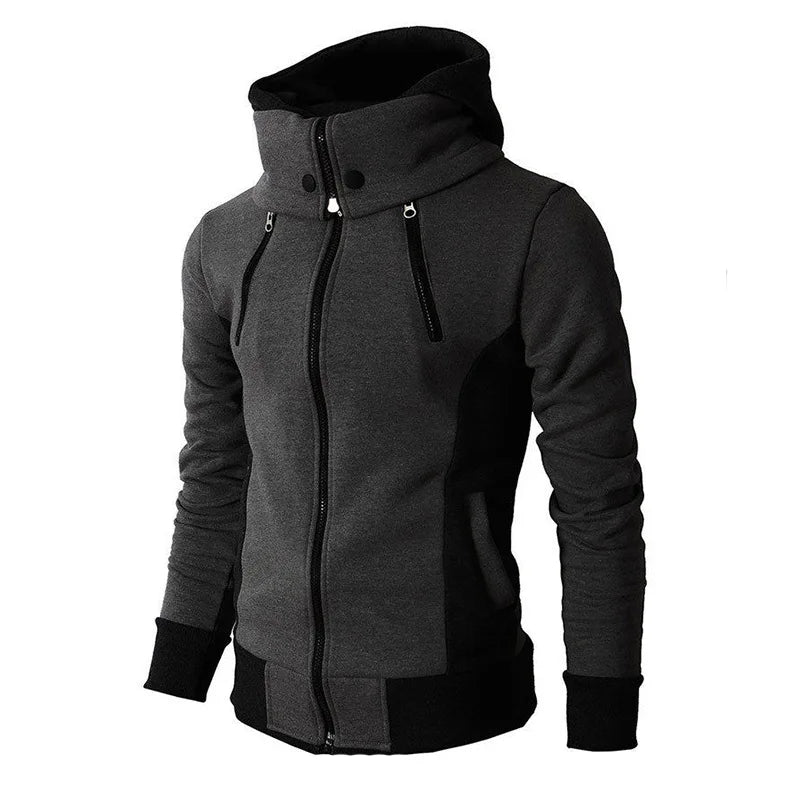 Jaqueta Masculina Gola Alta Romenzi RZ204, possui um design elegante, forro acolchoado para excelente isolamento térmico e máximo conforto.