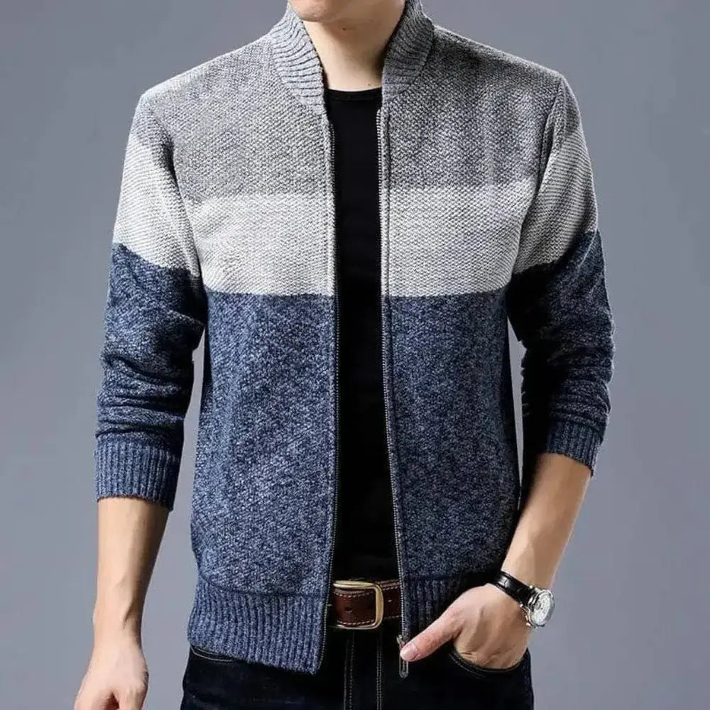 Jaqueta Masculina Grossa de Lã Comfort Romenzi RZ174 com design autêntico, tecido de lã de alta qualidade e estilo elegante para homens modernos.