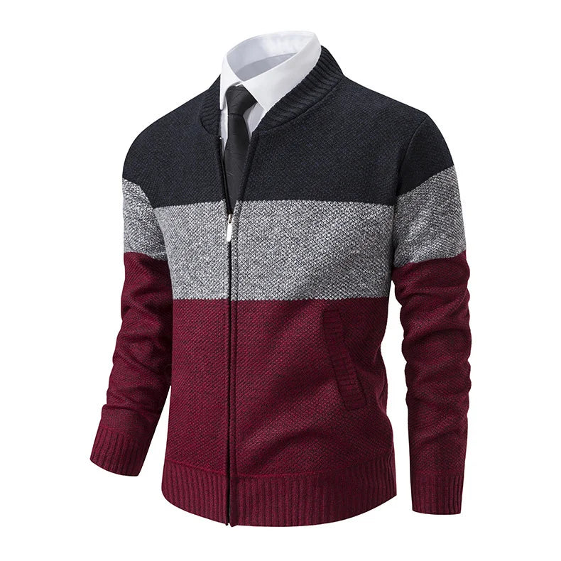 Jaqueta Masculina Grossa de Lã Comfort Romenzi RZ174 com design autêntico, tecido de lã de alta qualidade e estilo elegante para homens modernos.