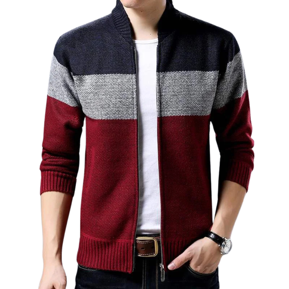 Jaqueta Masculina Grossa de Lã Comfort Romenzi RZ174 com design autêntico, tecido de lã de alta qualidade e estilo elegante para homens modernos.