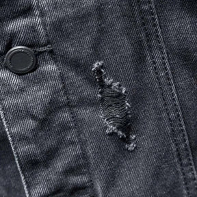 Jaqueta Masculina Jeans Padded Romenzi RZ187 com acabamento impecável, estilo moderno e autenticidade em cada detalhe.