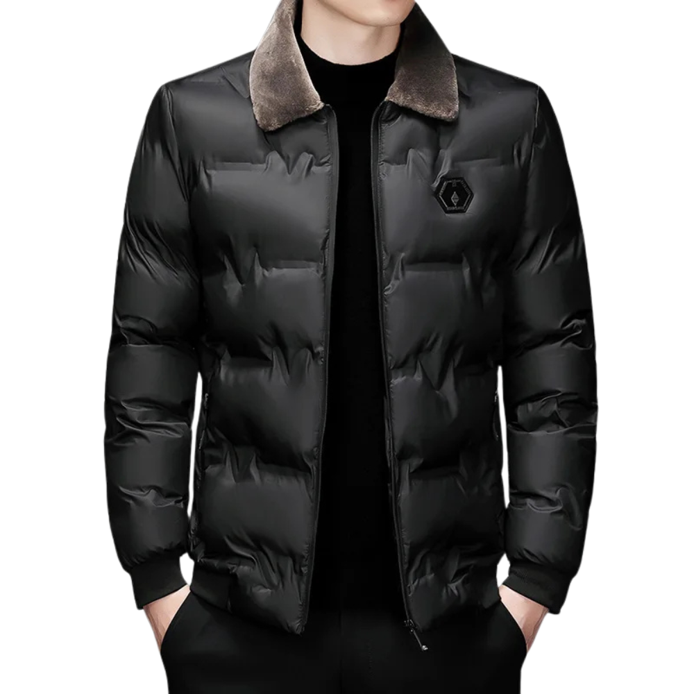 Jaqueta Masculina Norway Romenzi Winter RZ160, ideal para o inverno, com design autêntico e funcional.