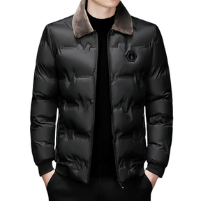 Jaqueta Masculina Norway Romenzi Winter RZ160, ideal para o inverno, com design autêntico e funcional.