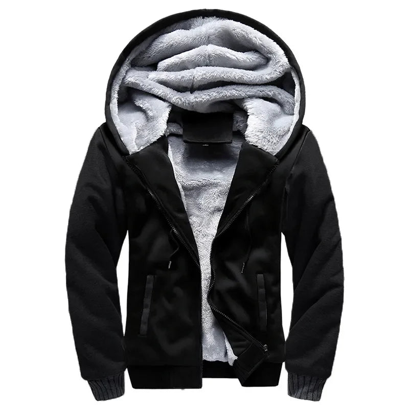 Jaqueta Masculina Plush Romenzi RZ195 com forro macio, ajuste confortável, resistente a abrasões, ideal para estilo e proteção no frio.