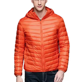 Jaqueta Masculina Puffer Romenzi Compact RZ250 com acabamento elegante e materiais premium. Conforto e estilo para todas as ocasiões.