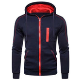 Jaqueta Masculina Sport Romenzi RZ194 em material resistente com forro acolchoado, ideal para aquecer e adicionar estilo em todas as ocasiões.