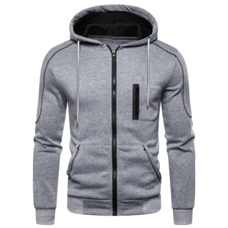 Jaqueta Masculina Sport Romenzi RZ194 em material resistente com forro acolchoado, ideal para aquecer e adicionar estilo em todas as ocasiões.