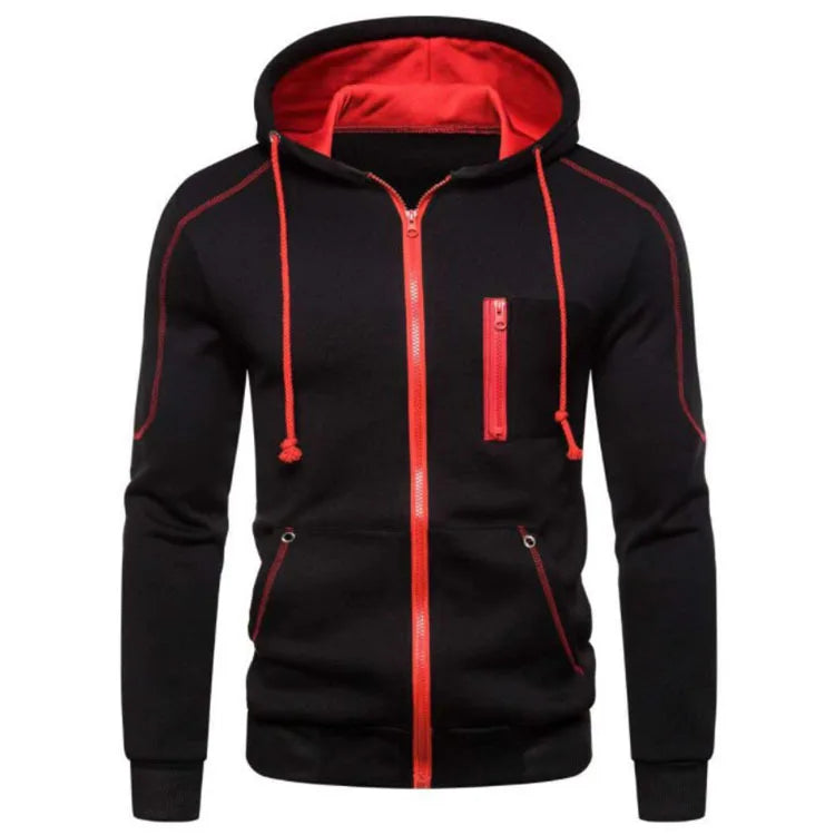 Jaqueta Masculina Sport Romenzi RZ194 em material resistente com forro acolchoado, ideal para aquecer e adicionar estilo em todas as ocasiões.